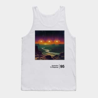 Tri Repetae / Minimal Graphic Artwork Design Tank Top